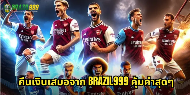 คืนเงินเสมอจาก BRAZIL999 คุ้มค่าสุดๆ